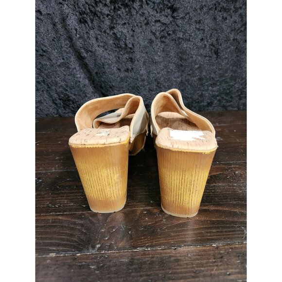 Korks Lynda Tan Chunky Platform Sandal/Sz. 10M NWOB - Picture 6 of 8